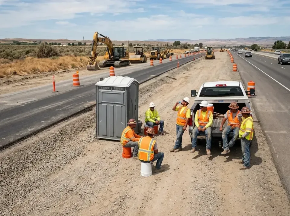 highway-road-construction-crew-007 — frequently asked questions, Porta Potty and Restroom Rentals in Moriarty, NM
